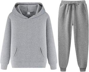 ชุดกีฬาสไตล์พรีเมี่ยมชุดวิ่งออกกำลังกายมีซิปและกางเกง - Product Image 3