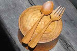 Cuillères en bois artisanales pour la cuisine, le service, le brassage, le mélange et la préparation des aliments, fabriquées en bois de qualité supérieure - Product Image 5