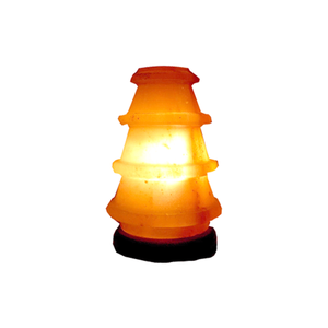Lámpara de Sal del Himalaya Rosa 100% Natural de Alta Calidad, Lámparas de Mesa de Lujo, Talladas en Madera, Estilo Animal, Buen Diseño de Material - Product Image 4