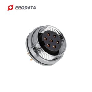 Assemblage de câble à montage arrière droit durable IP67 femelle 7 broches M16 - Product Image 2