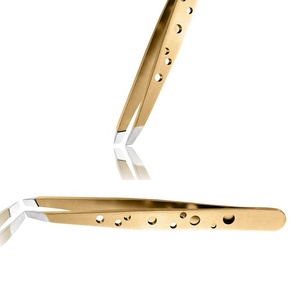 Pince à épiler professionnelle en acier inoxydable Raayin Impex EBT-101-62, pointe lisse durable, prise en main parfaite, pince à épiler pour sourcils - Product Image 6