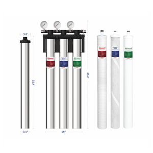 Odor Inhibitor <b>Filter</b> Decontamination Filtering System Better Taste <b>Kitchen</b> <b>Water</b> Cleaning Industrial <b>Water</b> Decontamination - Product Image 1