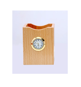 Organizador multifunción de madera de estilo clásico para sala de estar con caja de almacenamiento de reloj al mejor precio - Product Image 3