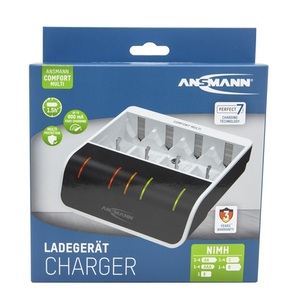 Chargeur de batterie NiMH ANSMANN Comfort-Multi 1,2 V avec entrée USB, accessoire électronique - Product Image 4