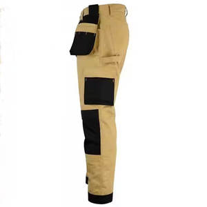 Pantalones de trabajo de alta visibilidad para hombre, con logotipo y diseño personalizados, pantalones de seguridad de poliéster con franjas reflectantes, precio razonable - Product Image 1