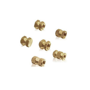 Insertion rotative en laiton de haute qualité, filetage personnalisé en laiton - Product Image 1
