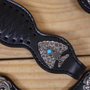 Custom Rider's Trust Barrel Racing Western Horse Saddle 100% Buffalo Leather Matching Tack Set Handcrafted Excellence - Product Image 3