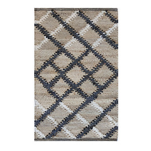 Tapis de Jute Naturel Fait à la Main Écologique Durable Tressé Tapis de Sol Doux Confortable Durable Décoration Maison Durable du Fournisseur - Product Image 1