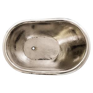 Baignoire autoportante en cuivre fait à la main, baignoire en cuivre métallique de qualité supérieure 2022 sur socle pour hôtels - Product Image 3