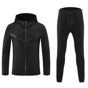 Survêtement d'entraînement personnalisable 100% coton de qualité supérieure pour hommes Nouveau style Séchage rapide Respirant Grande taille pour l'hiver - Product Image 4