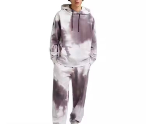 Sudadera con Capucha Personalizada para Hombre, Lavado Ácido, Estilo Desgastado, Gruesa, 100% Algodón, Chándal Estampado para Hombre - Product Image 1