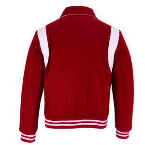 Nuevas llegadas 2025, la mejor oferta de otoño, logotipo personalizado con nombre de Club, chaqueta universitaria de béisbol Letterman, soporte transpirable - Product Image 2