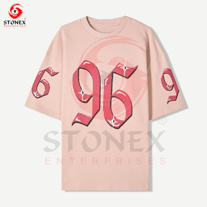 Custom Logo Heavyweight Oversized Tees 100% Cotton Boxy Fit Dtg Print Vintage T-<b>shirt</b> <b>for</b> <b>Men</b> - Product Image 5