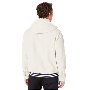 Nouveauté Vestes à manches régulières pour hommes Coupe-vent Vestes en polyester pour hommes Logo personnalisé Bomber Jacket Pas cher Faible MOQ - Product Image 2
