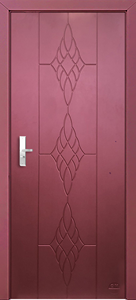 Puerta Plegable Moderna de MDF para Interiores Comerciales, Resistente al Agua, con Acabado de Superficie, Garantía de 5 Años, Muebles para Entrada de Apartamento - Product Image 4