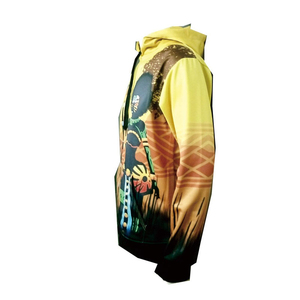 Ropa de hombre de la mejor calidad 2025 Impresión por sublimación Logotipo personalizado Impresión Diseño superior Sudaderas con capucha transpirables Tarifa al por mayor OEM - Product Image 3