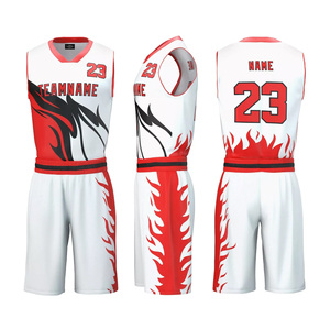 Uniformes de Baloncesto Blancos al por Mayor, Material de Poliéster Asequible de Secado Rápido, Impresión de Logotipo Personalizado Disponible - Product Image 1