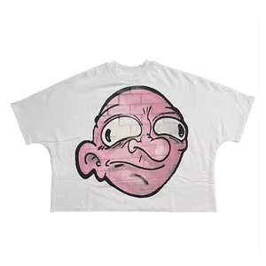 Camisetas de Moda para Hombre con Logotipo Frontal Personalizado, Impresión en Serigrafía, Corte Regular, Transpirables, Estilo Urbano, Tu Propia Marca - Product Image 4