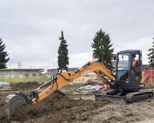Mini-excavatrice CX37C neuve/d'occasion à bas prix, 2,6 tonnes, compacte, avec moteur Yanmar, moment de charge élevé, à vendre - Product Image 5