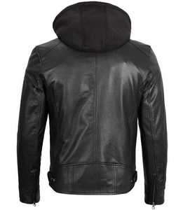 Chaqueta de Motocicleta Unisex de Cuero Resistente al Viento, Nueva Tendencia 2026, Fabricación Personalizada OEM ODM al por Mayor - Product Image 2