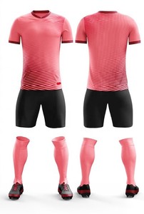 Kit de fútbol personalizado directo de fábrica transpirable 100% poliéster al por mayor uniforme de fútbol juvenil del equipo - Product Image 4