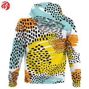 Autumn Winter <b>Men's</b> Casual Style <b>Hoodies</b> Long Sleeve Zipper Hot Selling Sublimation Printed Street Wear Plain Dyed - Product Image 2