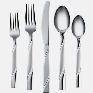 Wholesale Outdoor Silver Restaurant Cutlery Stainless Steel Solid Design the Fine Quality <b>Fork</b> Knife <b>Spoon</b> <b>Set</b> - Product Image 6