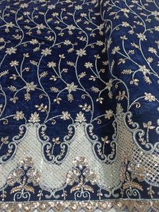 Premium Velvet Fabric with Intricate Handwork Beads and Coordinating Dupatta for Women Fashionable Ethnic Look - Product Image 6