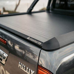 Couverture de benne rigide ; Noir / Couverture de benne rétractable pour pick-up, compatible avec Toyota Hilux Revo 2015-2025 - Product Image 6