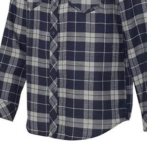 Camisa de Franela Sólida de Manga Larga Personalizada al por Mayor para Hombre, Ropa de Lujo de Moda Urbana, 100% Algodón para Verano - Product Image 3
