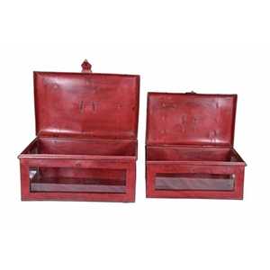 Caja de almacenamiento vintage hecha a mano a precio mayorista de fabricante y exportador indio - Product Image 2