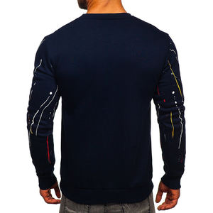 Sweatshirts à capuche pour hommes avec impression de logo personnalisé en gros Streetwear Pullover Fashion Oversized Fleece Sweatshirts - Product Image 2