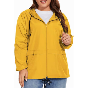 Veste coupe-vent en softshell imperméable respirante écologique pour femmes, tricotée sur mesure pour les sports d'hiver en plein air, la randonnée et la pêche - Product Image 5