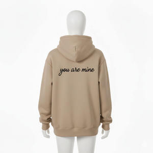 Sweat-shirt pour homme en molleton français épais de haute qualité, coupe ample, 100% coton, avec logo brodé, idéal pour l'hiver - Product Image 4