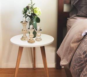 Supports de bougies décoratifs en bois |   Plusieurs styles et couleurs disponibles - Product Image 4