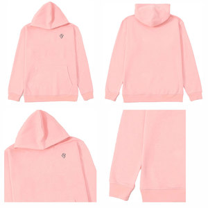Sweat à capuche personnalisé délavé à l'acide, vente en gros, ensemble de pantalons à capuche épais de haute qualité, survêtements pour femmes, ensemble 2 pièces pour femmes, sweat à capuche pour femmes - Product Image 3