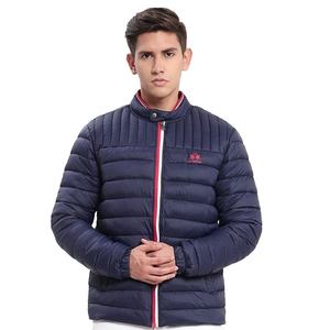 Vente en gros nouvel arrivage de veste matelassée à manches longues pour hommes avec col montant fermeture à glissière personnalisable service d'hiver OEM disponible - Product Image 1