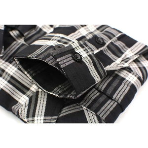 Chemise pour homme en coton, élégante, formelle, à séchage rapide, décontractée, à carreaux - Product Image 4