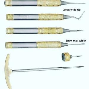 Juego de instrumentos quirúrgicos dentales reutilizables FSOrtho, fuente de alimentación Manual, Material de acero, herramientas de extracción de dientes rotos para ortodoncia - Product Image 5
