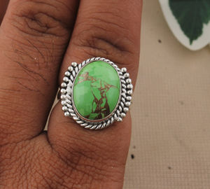 Handmade 925 Sterling Silver Ruby Oval Cut Classic Vintage <b>Statement</b> <b>Ring</b> for Women - Product Image 5