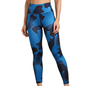 Leggings de sport à sublimation intégrale en Spandex et Polyester, imprimés numériquement, pour Yoga, Gym et Fitness - Product Image 5
