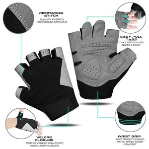 Faites votre propre logo et logo professionnel le plus vendu à des prix abordables imprimé de haute qualité pour les gants de fitness. - Product Image 3