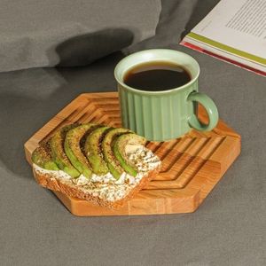 Accessoires de décoration de table de bonne qualité, sous-verres en bois faits à la main au meilleur prix en provenance d'Inde - Product Image 4