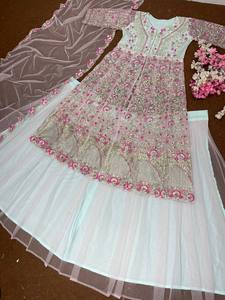 MARIAGE LOURD BRODERIE SEQUENCE TRAVAIL LEHENGAS AVEC DUPATTA - Product Image 4