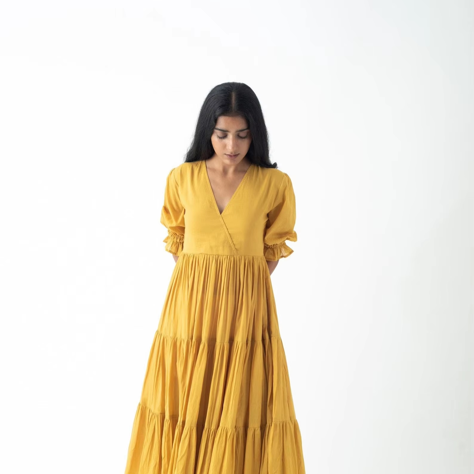 Mustard Yellow Dress Pictures - Stylish Girls' Clothing
