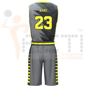 Fabricant de nouveaux uniformes de basket-ball personnalisés uniformes de basket-ball de sublimation bon marché - Product Image 6