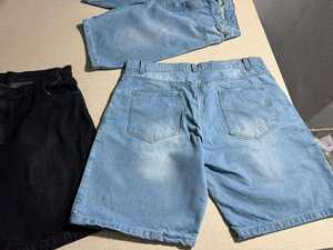 กางเกงยีนส์ขาสั้นผู้ชายรุ่นใหม่ล่าสุด ดีไซน์โครมฮาร์ทสุดเท่ สไตล์ไฮสตรีท คุณภาพสูง - Product Image 3