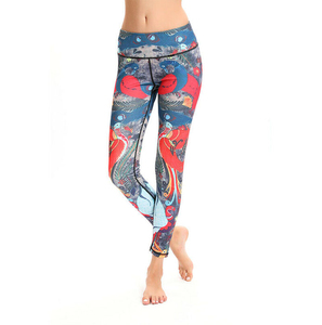 Leggings pour femmes en nylon de qualité supérieure Best of Gym Leggings d'entraînement avec service OEM & ODM Meilleur pour le yoga Legging Sublimation imprimé - Product Image 1