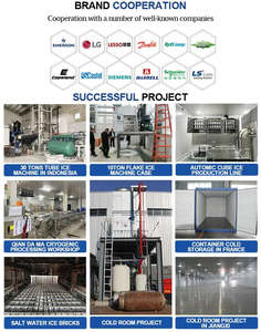 Grande usine de glace de haute qualité équipement industriel 3 tonnes/24 heures bloc de saumure machine à glaçons usine à glace utilisation industrielle 30000kg - Product Image 5