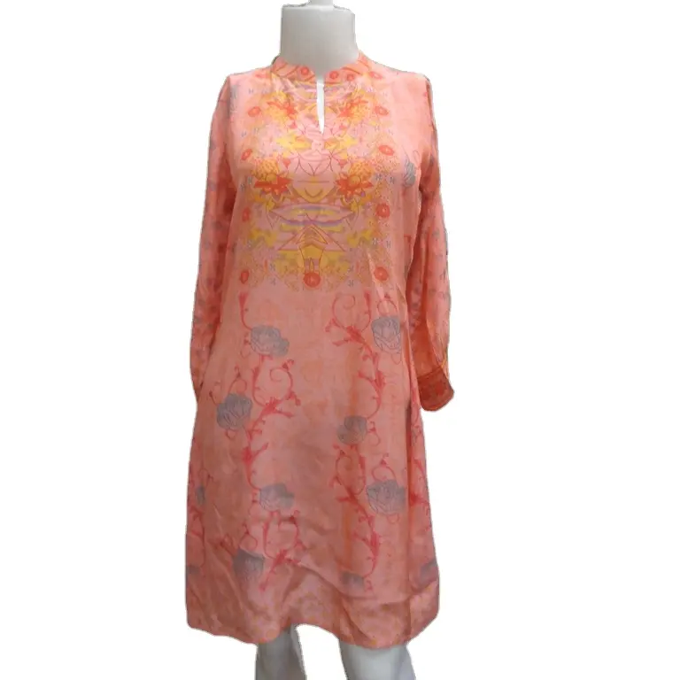 Charming Viscose Crepe Kurti: Digital Print, Plus Sizes, and Natural Breathability for Ethnic Fashion